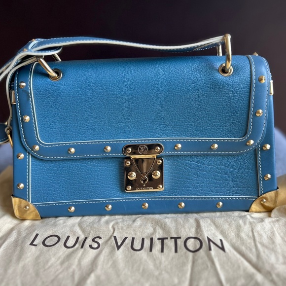 Louis Vuitton Limited Edition Blue Suhali Le Talenteux Bag - Picture 1 of 16